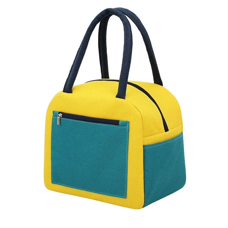 Lunch box bags, large-capacity portable lunch bags, aluminum foil insulated lunch bags lunch box bag，Insulated Cooler Lunch Bag