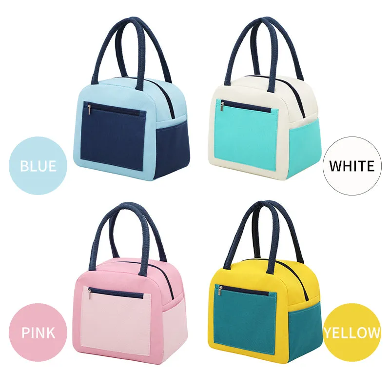 Lunch box bags, large-capacity portable lunch bags, aluminum foil insulated lunch bags lunch box bag，Insulated Cooler Lunch Bag