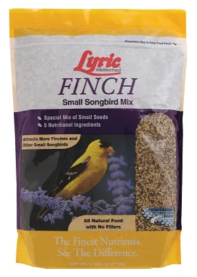 Lyric 26-47404 Bird Feed, 5 lb Bag :EA: QUANTITY: 1