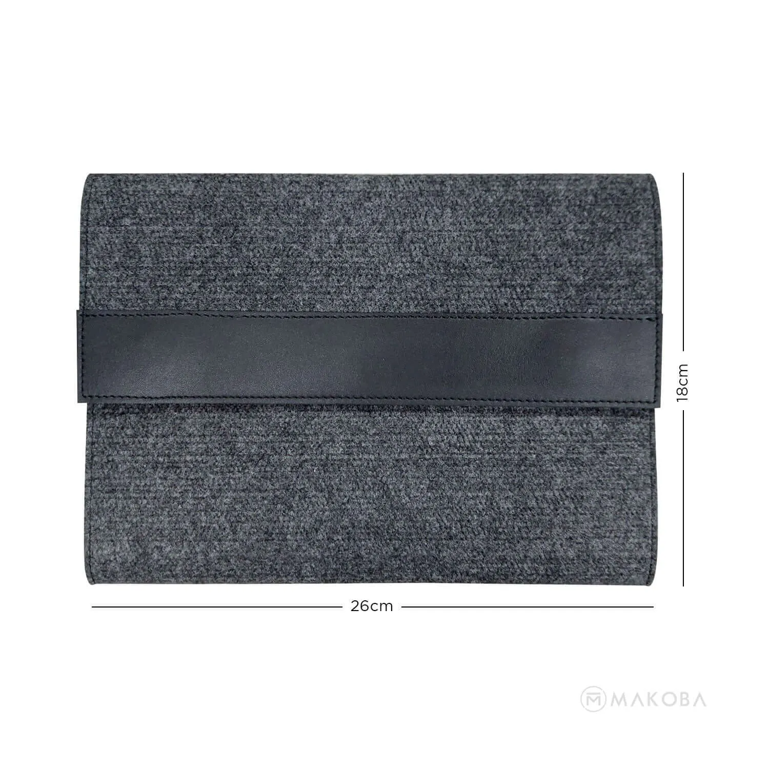 Makoba Felt Folder, Grey