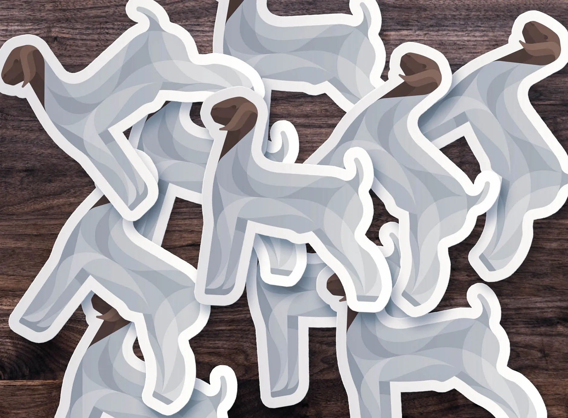 MARKET GOAT KEYCHAIN / STICKER COMBO
