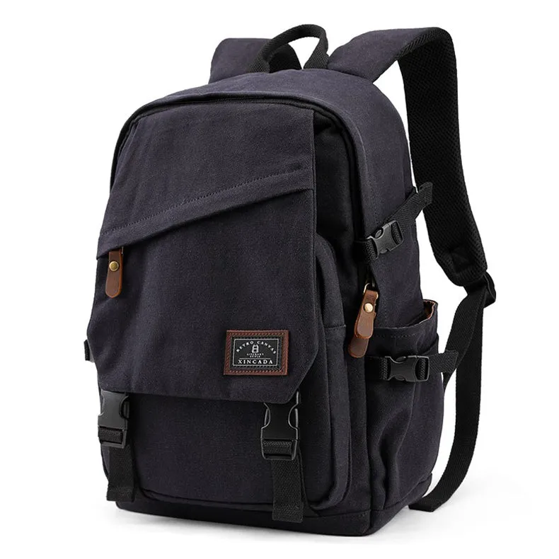 Medium Ladies Canvas Travel Backpack Bag Women Rucksack For Women