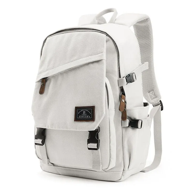 Medium Ladies Canvas Travel Backpack Bag Women Rucksack For Women