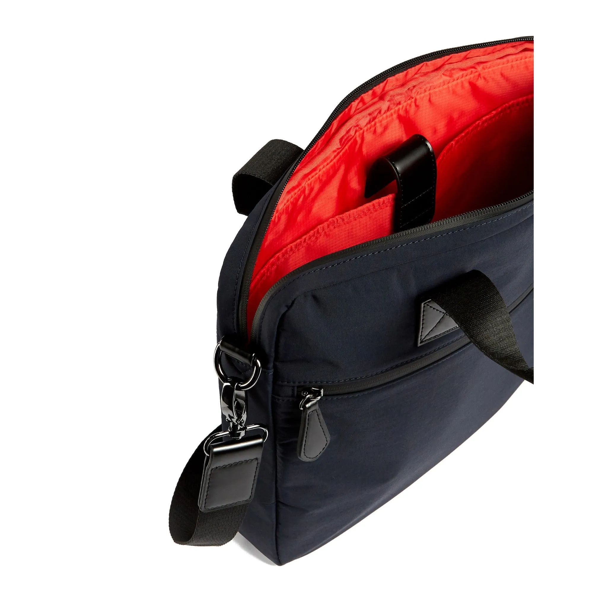 Men Trevoir-Nylon Document Bag - Navy