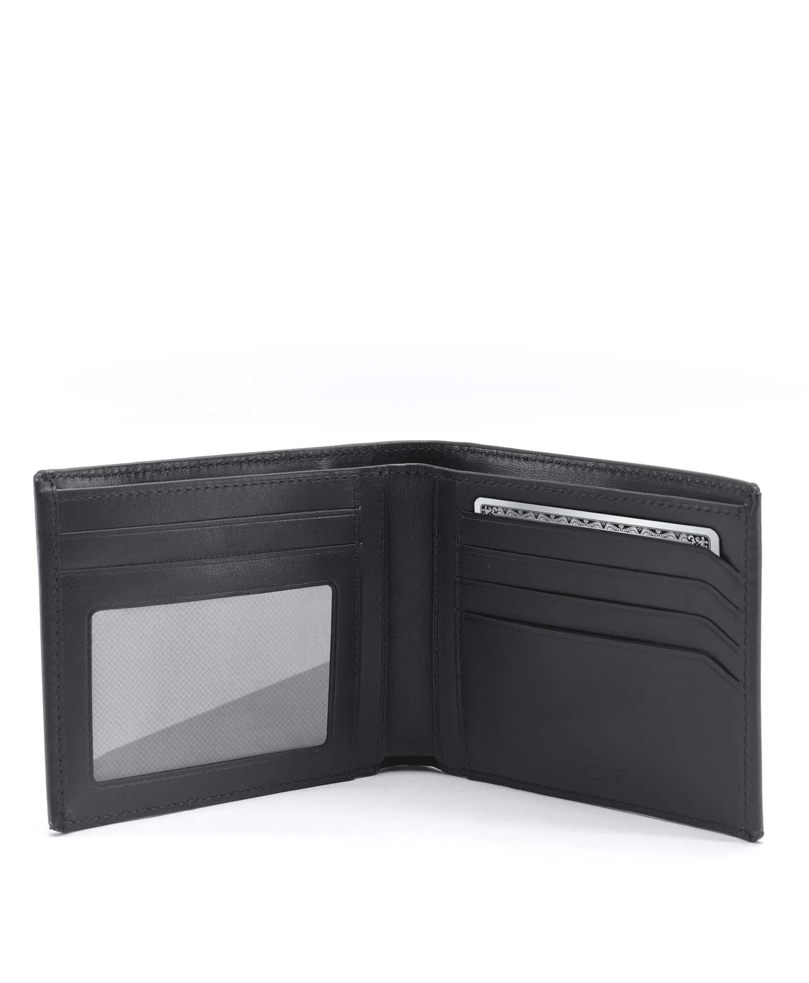 Nassau Global Double Billfold - Black Smooth