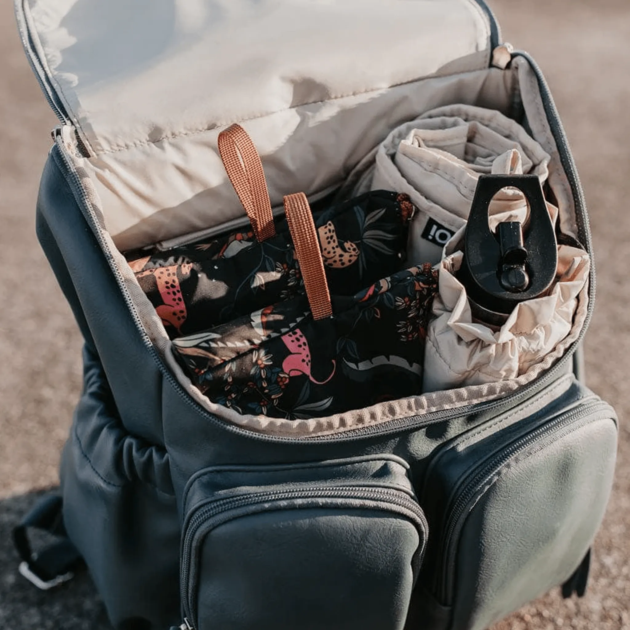 Packing Pouch Trio - Jungle Black