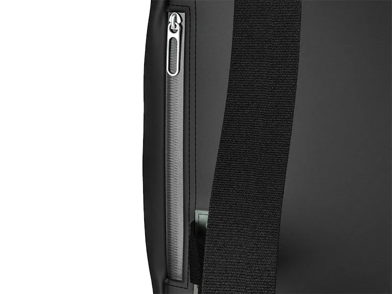 Pickwick Coated Remade Backpack Black