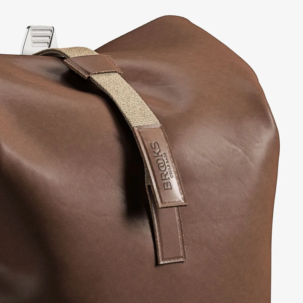 Pickwick Leather Backpack Brown Small