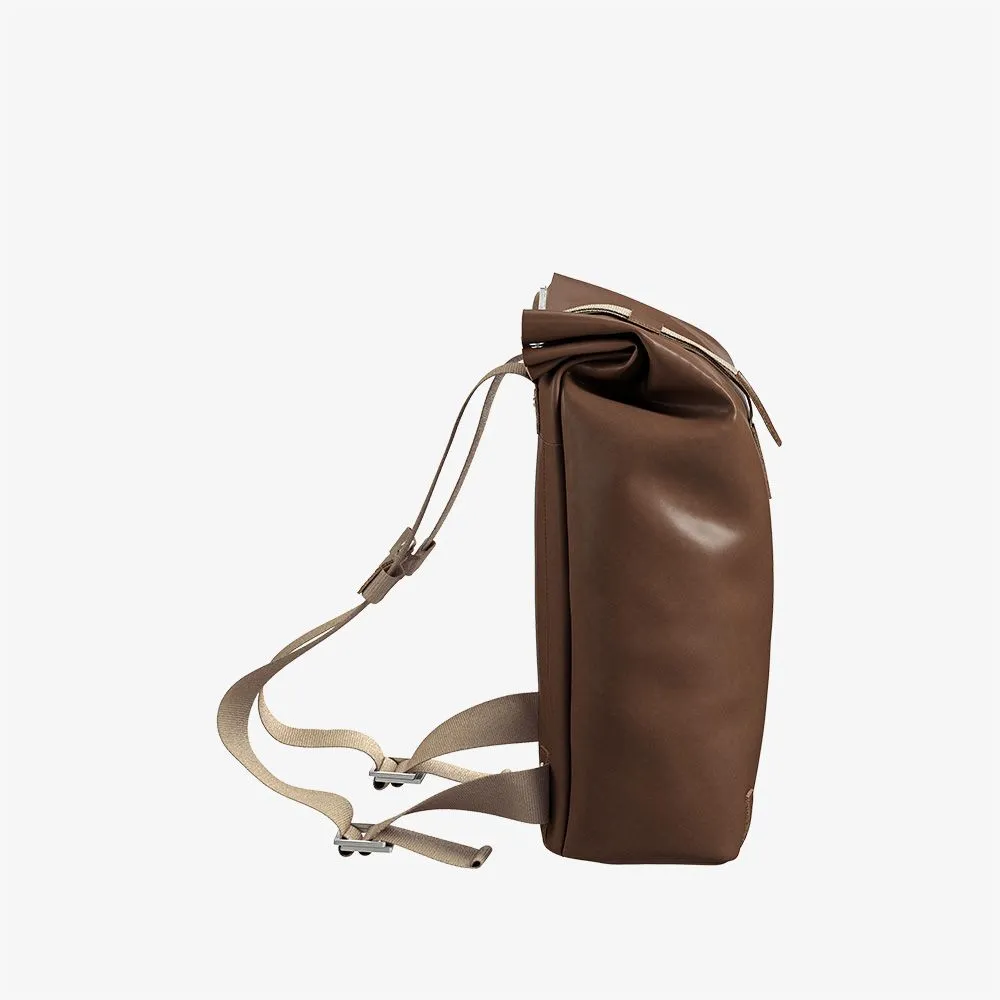 Pickwick Leather Backpack Brown Small