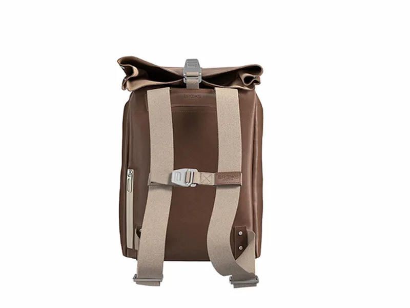 Pickwick Leather Backpack Brown Small