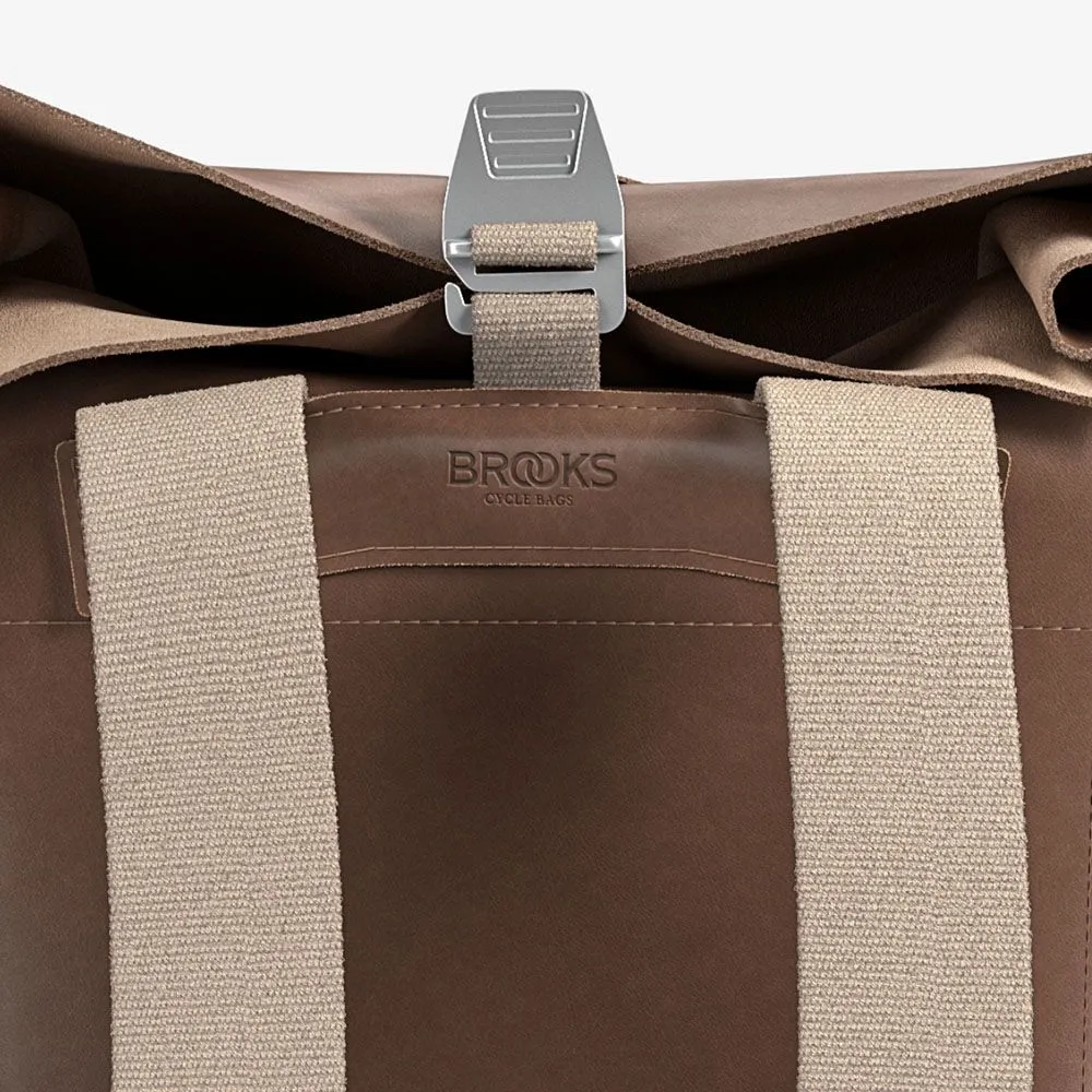 Pickwick Leather Backpack Brown Small