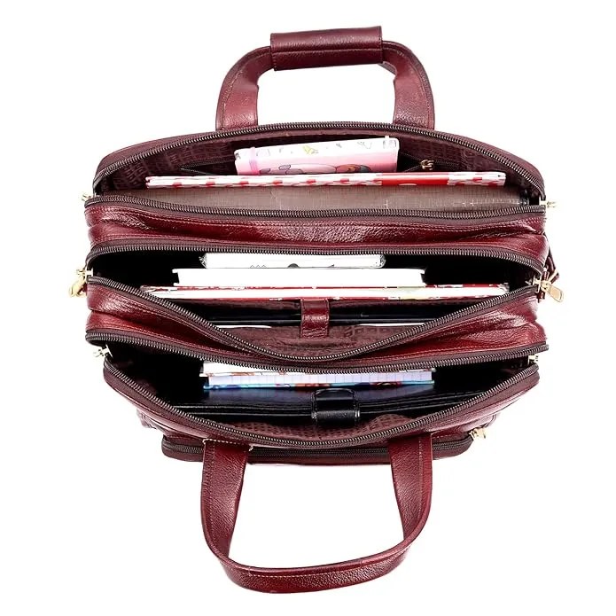 Premium Leather Office & Messenger Bag LB002