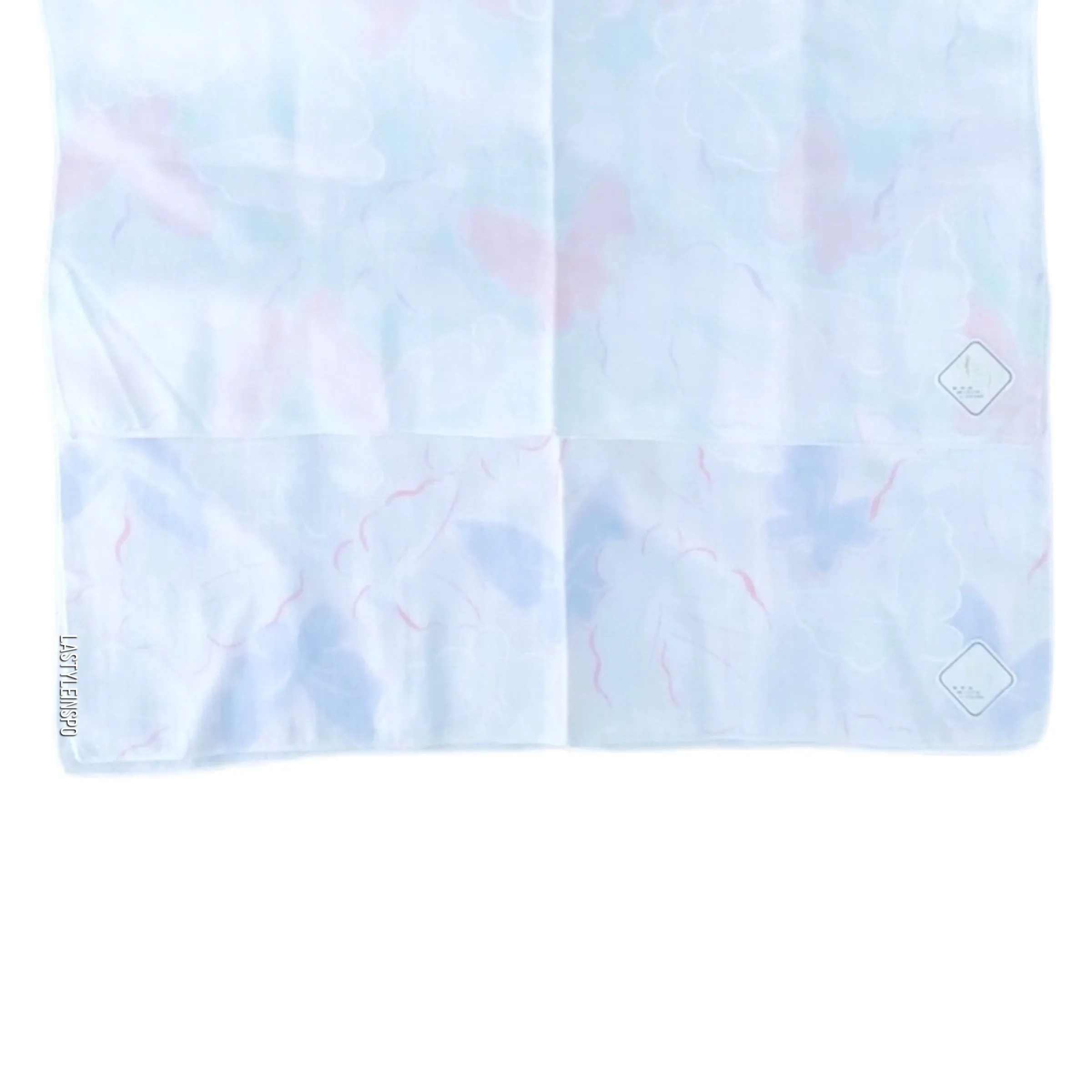 RARE Japanese (2) Bandana Scarve Bundle Floral Pastel 🧁 OS