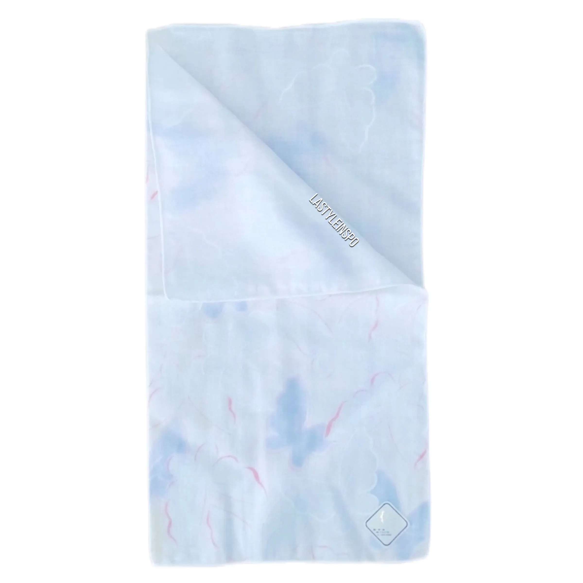 RARE Japanese (2) Bandana Scarve Bundle Floral Pastel 🧁 OS