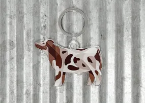 SHORTHORN KEYCHAIN / STICKER COMBO