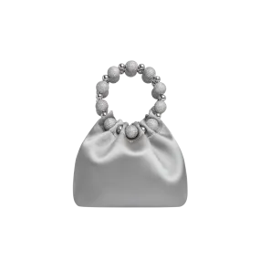 Silver Diamond Bag