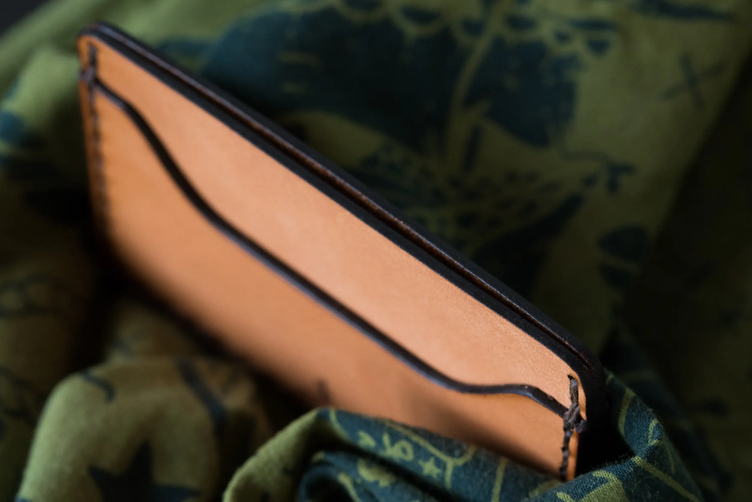 Slim Wallet // Russet