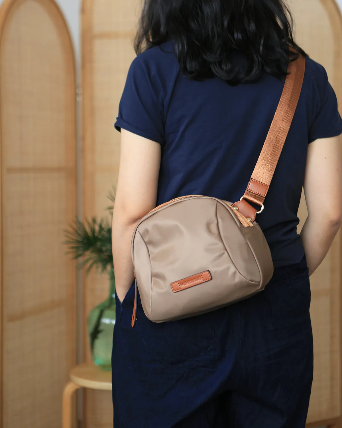 Small Women's Nylon Crossbody Bag Ladies Shoulder Bag