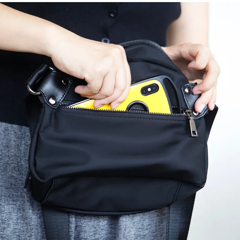Small Women's Nylon Crossbody Bag Ladies Shoulder Bag