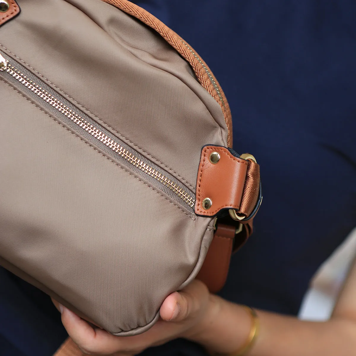 Small Women's Nylon Crossbody Bag Ladies Shoulder Bag