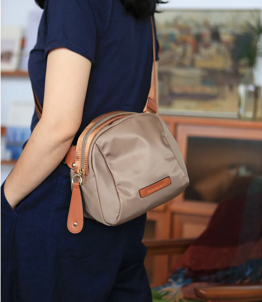 Small Women's Nylon Crossbody Bag Ladies Shoulder Bag