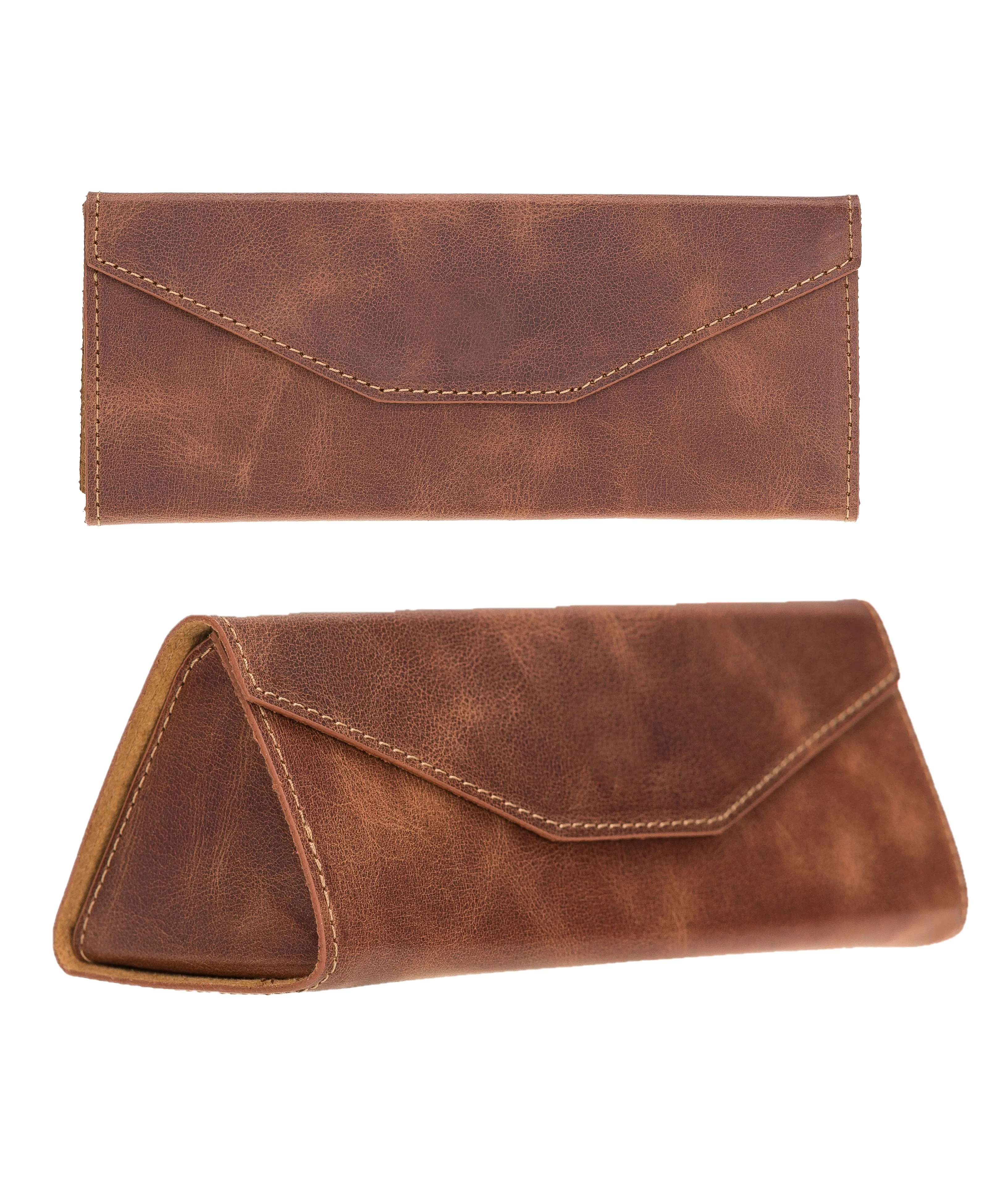 Smart Leather Eyeglass Case