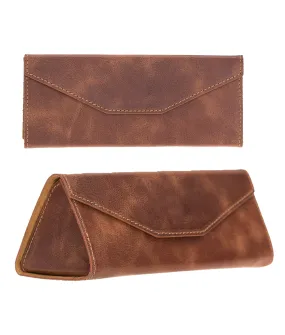 Smart Leather Eyeglass Case