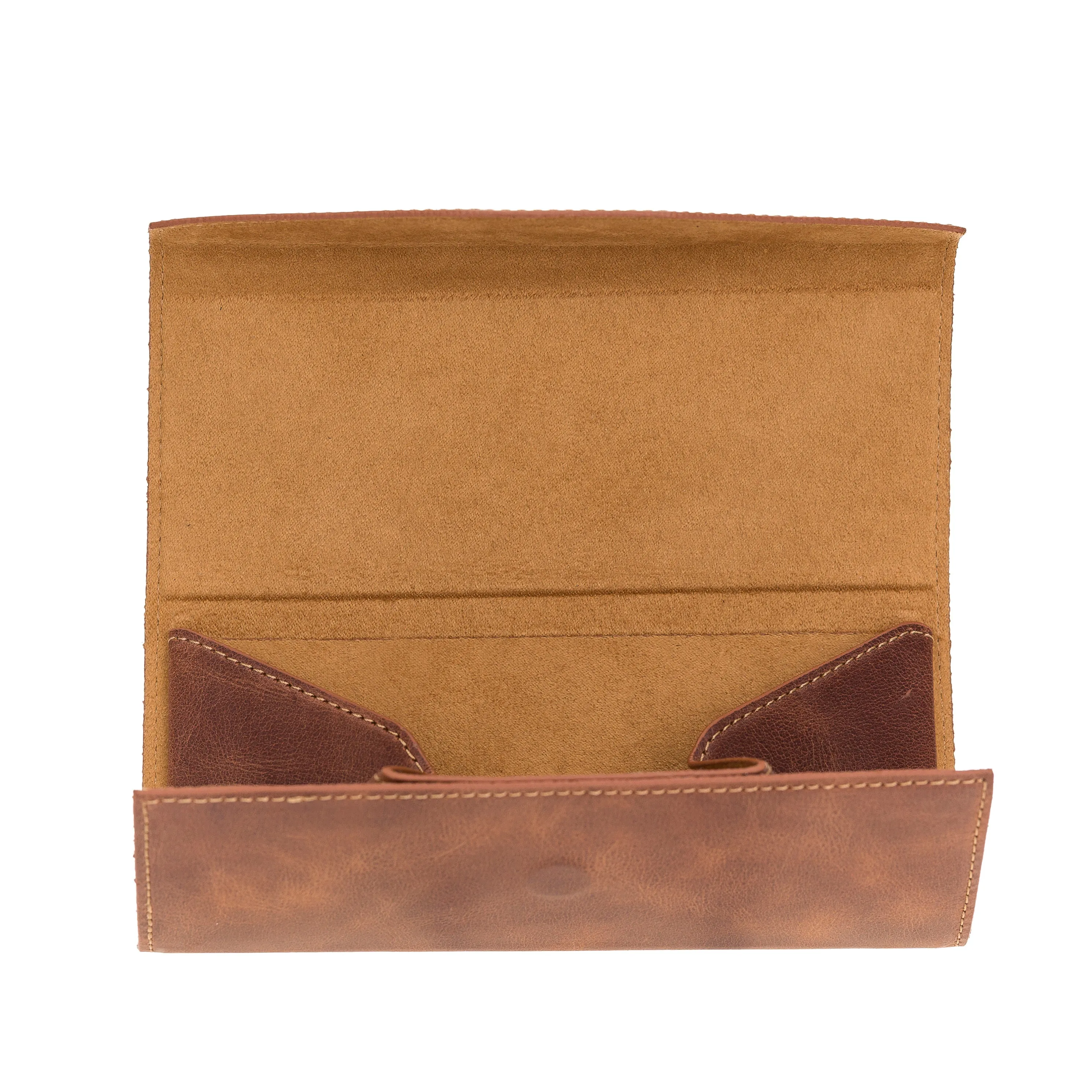 Smart Leather Eyeglass Case