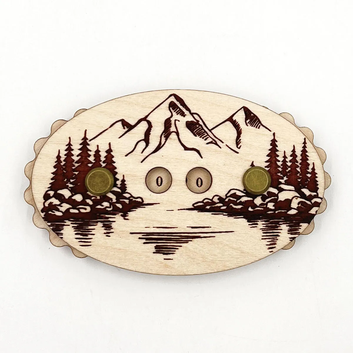 Sunrise Grove Row Counter - Stitch Mountain - Maple Wood