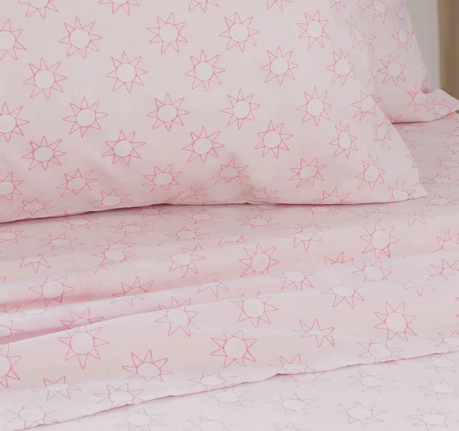 Suns Sheet Set Range Pink