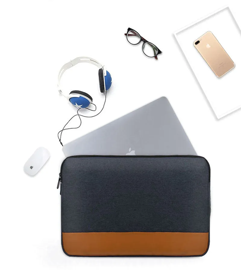 The Leather Band Laptop Case