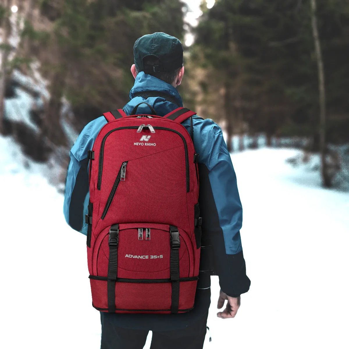 The Pionee Pro 40L Expandable Backpack
