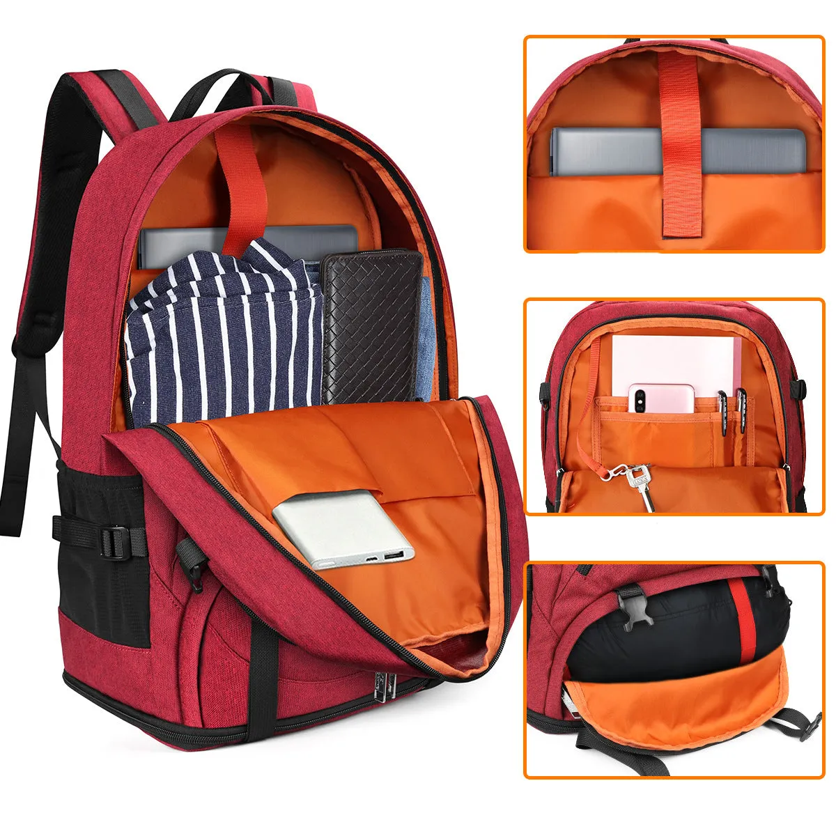 The Pionee Pro 40L Expandable Backpack