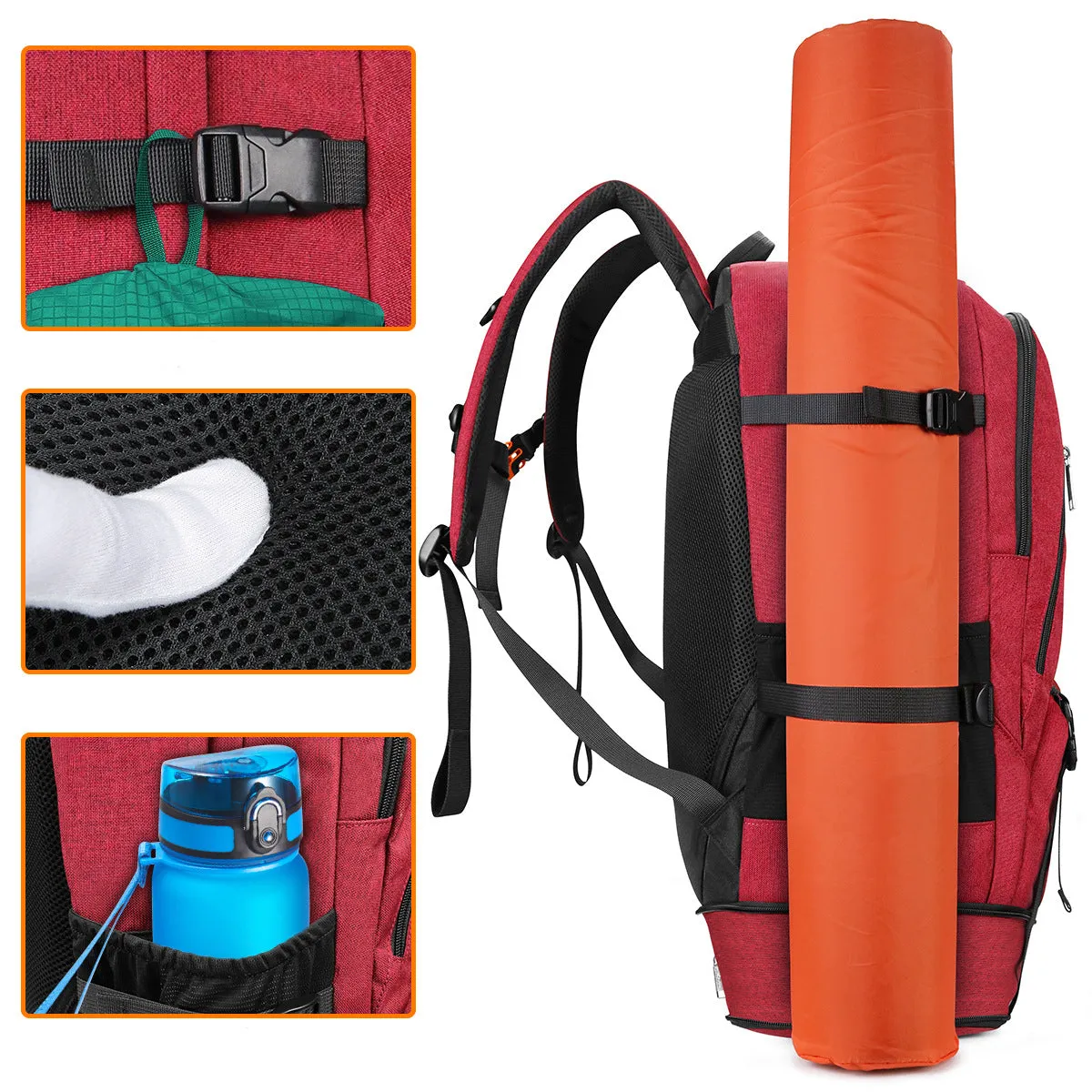 The Pionee Pro 40L Expandable Backpack