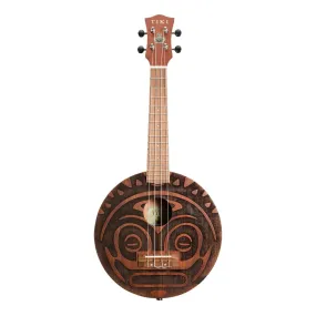Tiki 'Tiki Man' Ukulele with Soft Case