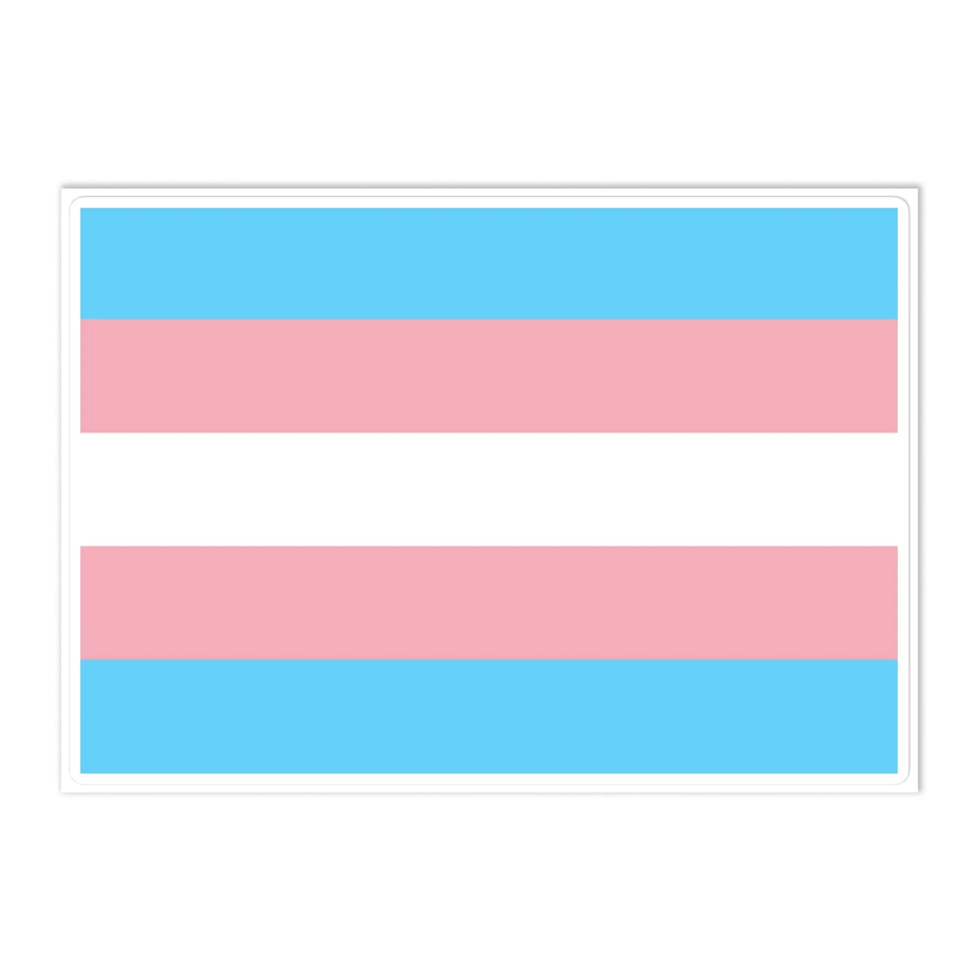 Transgender Trans Pride Flag Large Sticker