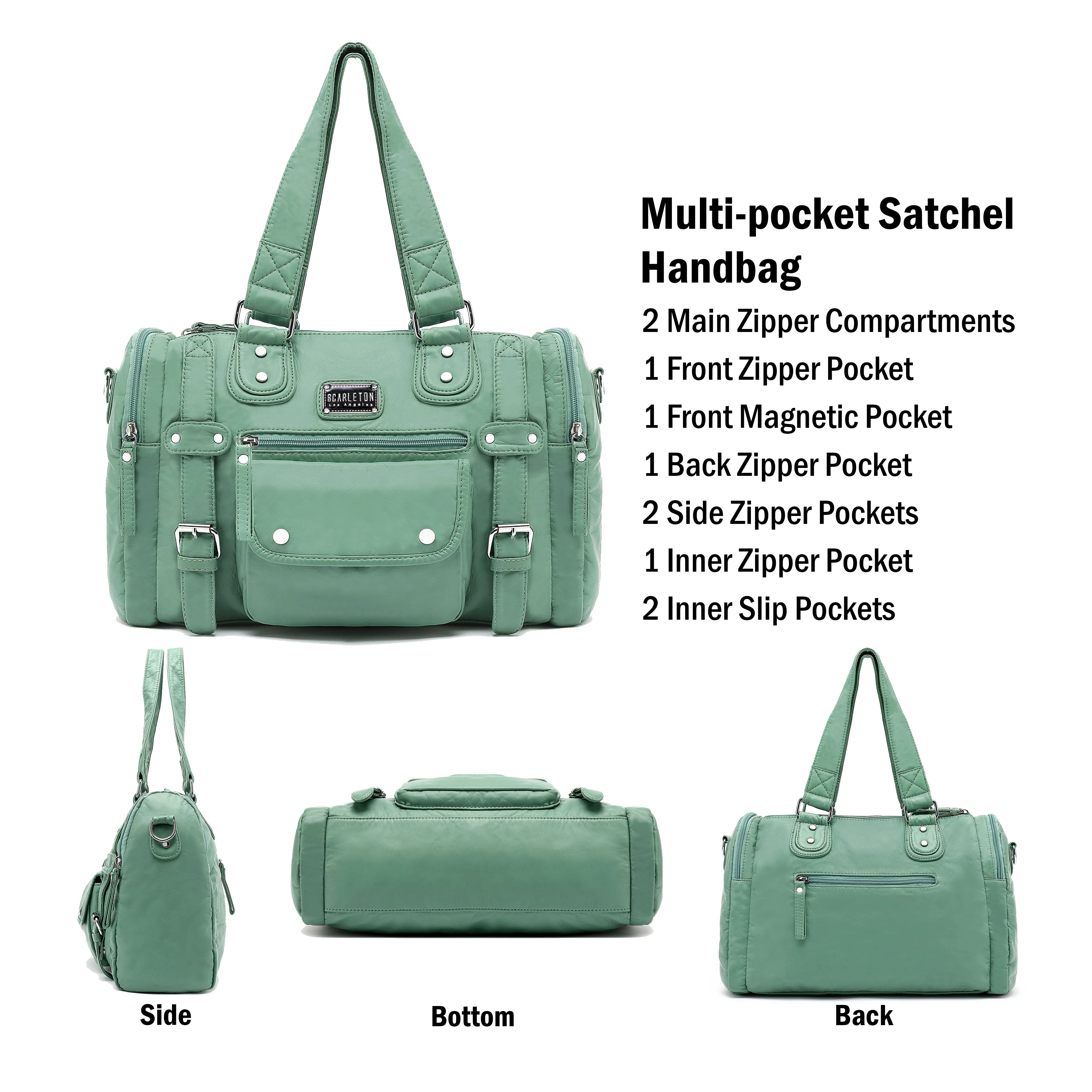 Ultra Soft Barrel Shoulder Bag H1485