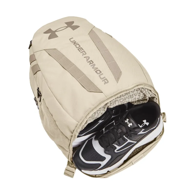 UNDER ARMOUR Hustle 5.0 Backpack (Khaki/Taupe/Taupe)