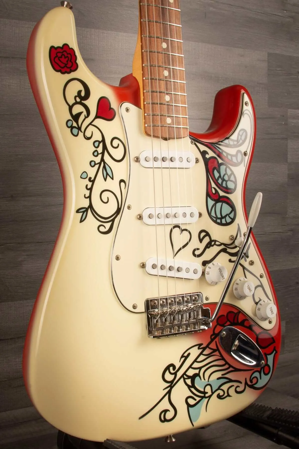 USED - Fender Jimi Hendrix Monterey Stratocaster Limited Edition Guitar