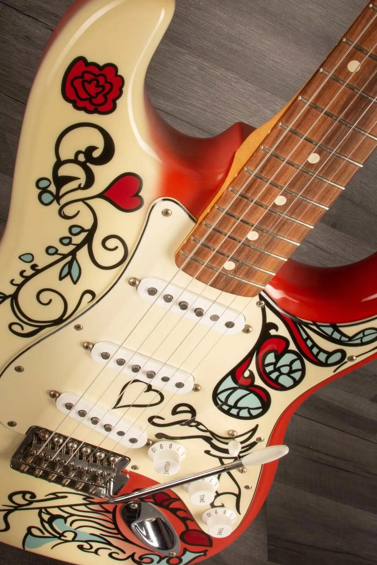 USED - Fender Jimi Hendrix Monterey Stratocaster Limited Edition Guitar