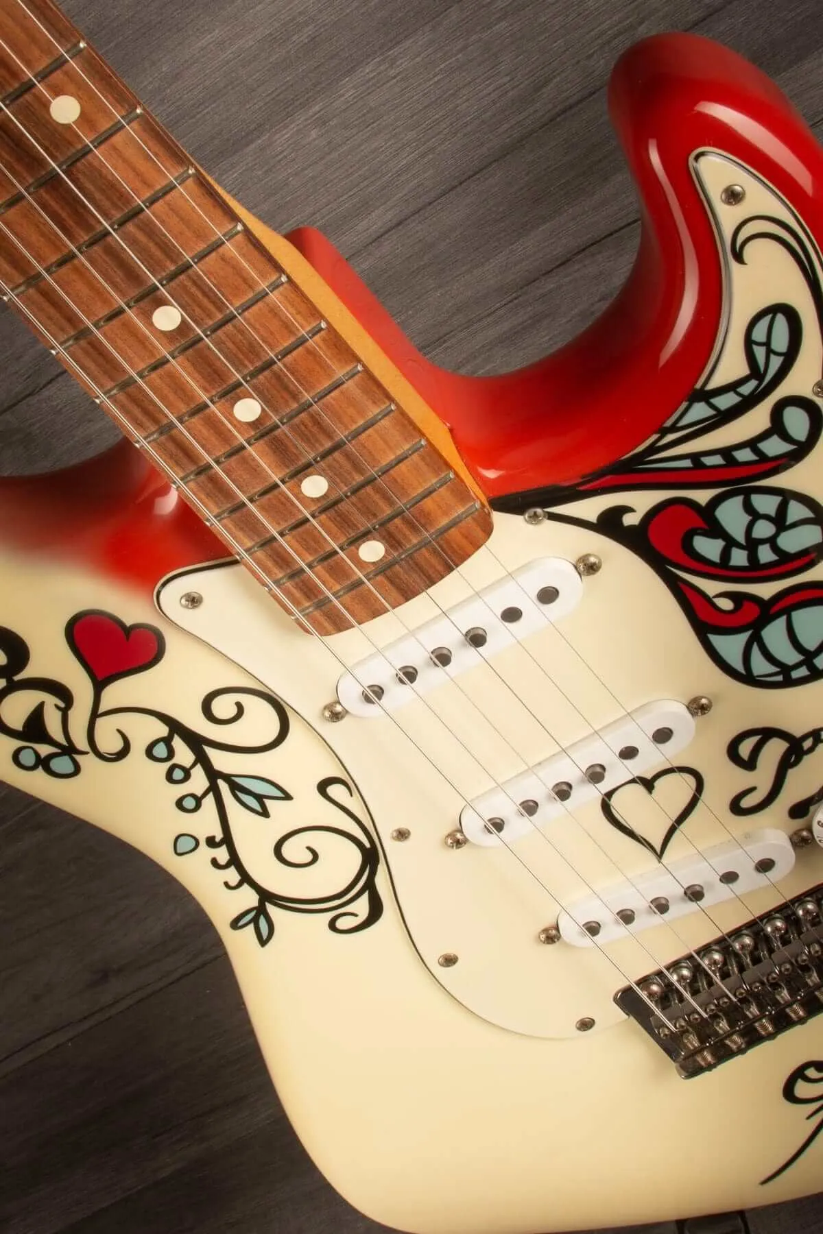USED - Fender Jimi Hendrix Monterey Stratocaster Limited Edition Guitar