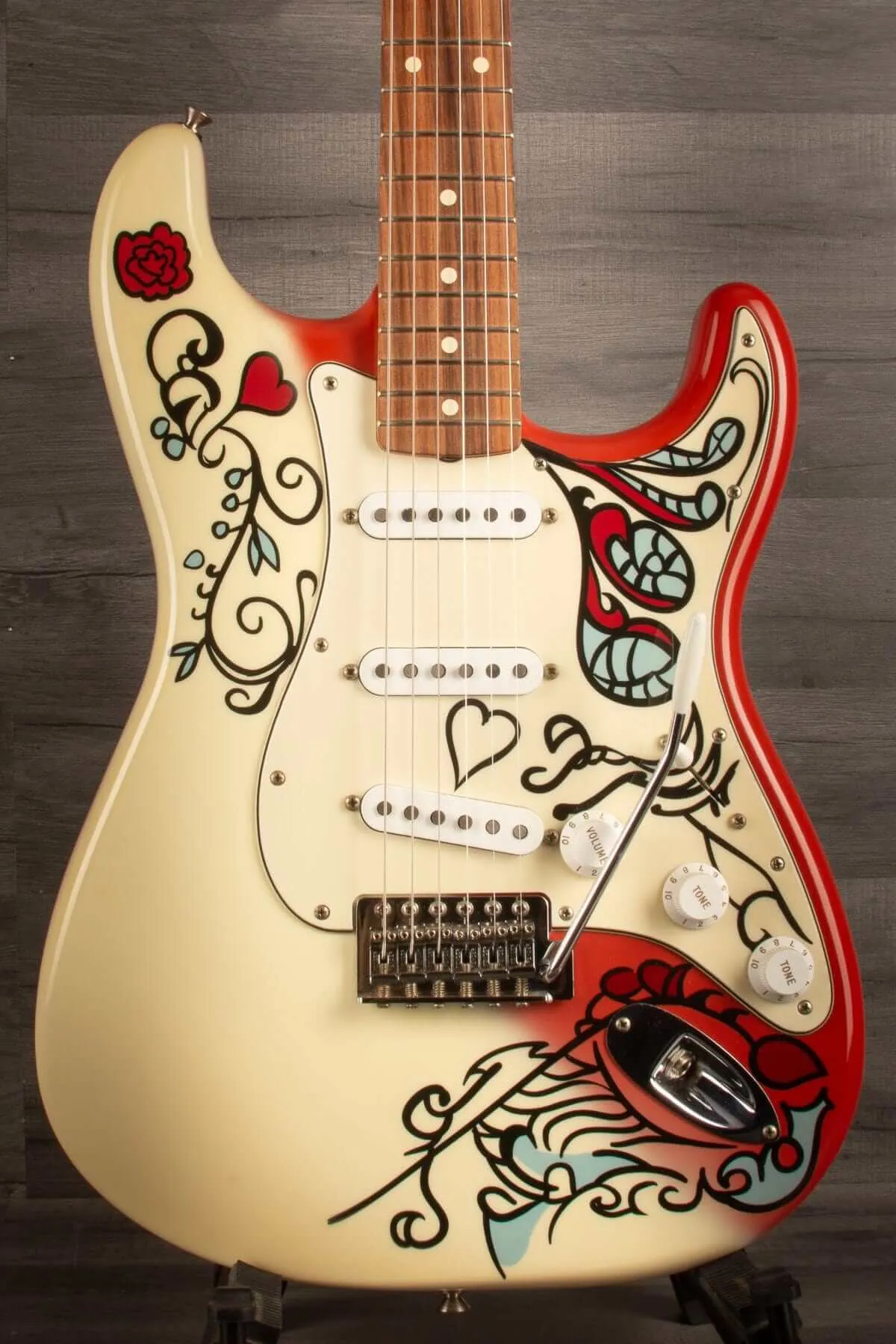USED - Fender Jimi Hendrix Monterey Stratocaster Limited Edition Guitar