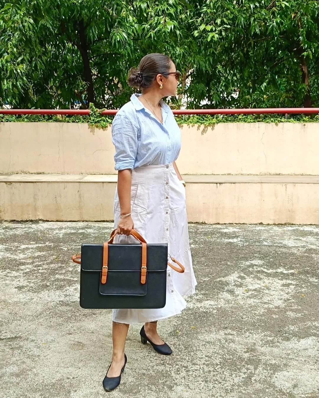 Verde Krsna Laptop Bag