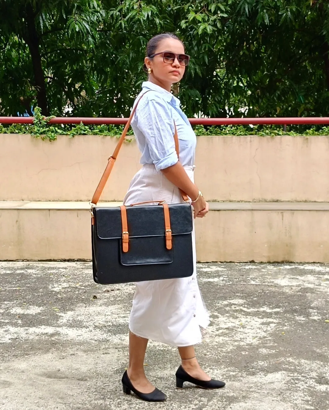 Verde Krsna Laptop Bag