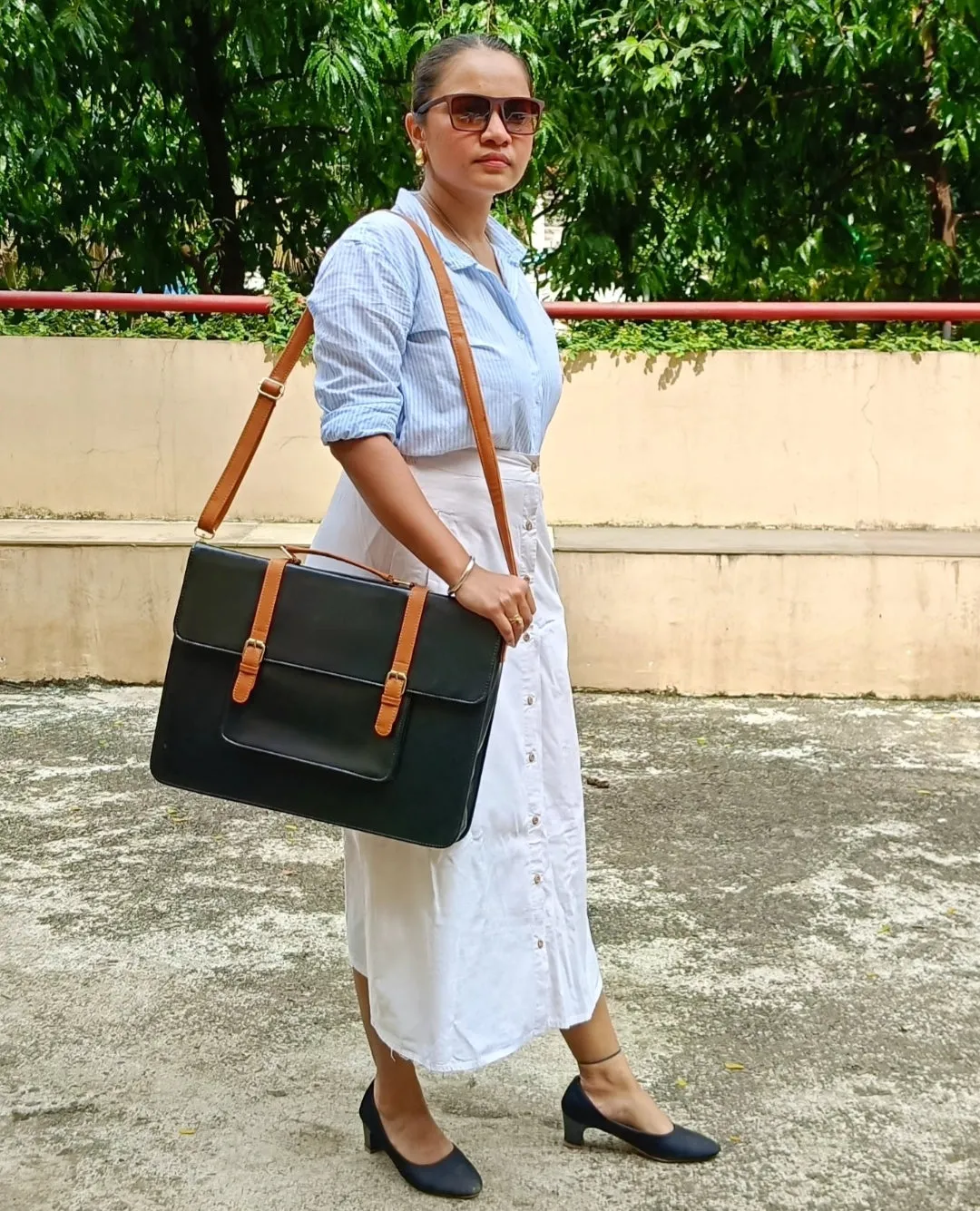 Verde Krsna Laptop Bag