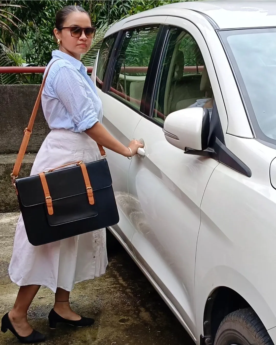 Verde Krsna Laptop Bag