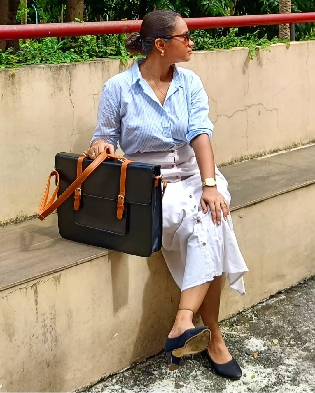 Verde Krsna Laptop Bag