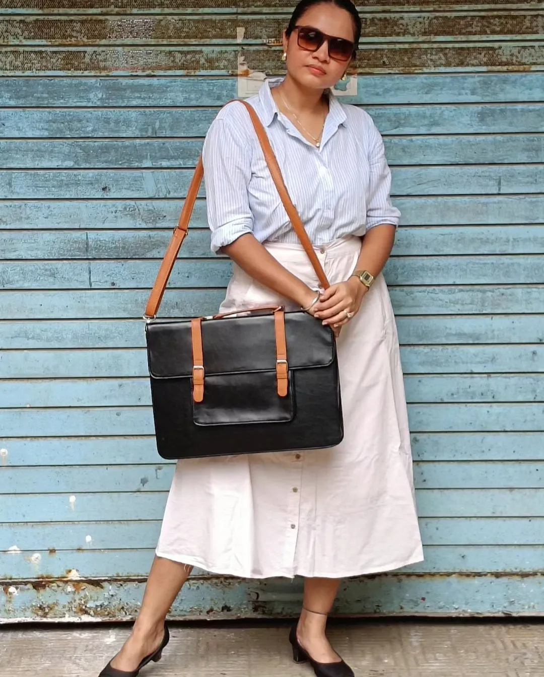 Verde Krsna Laptop Bag