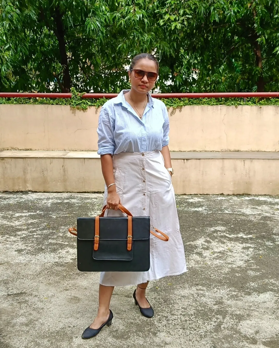 Verde Krsna Laptop Bag