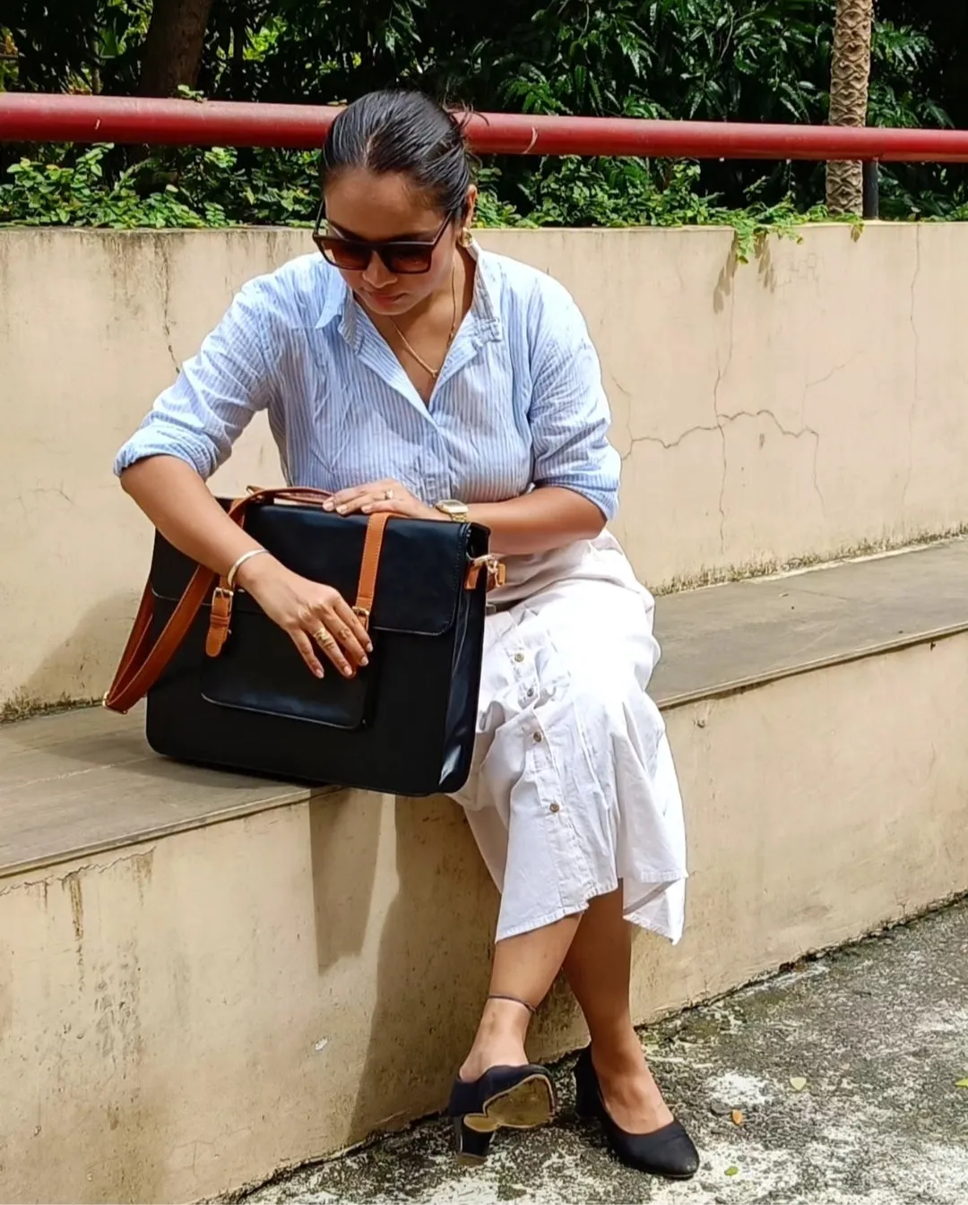 Verde Krsna Laptop Bag